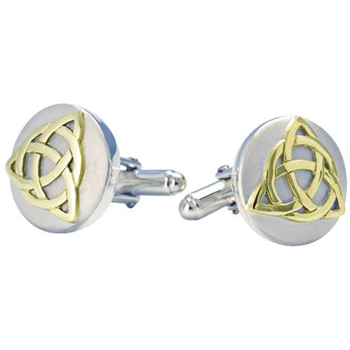 Celtic Gold Cremation Cufflinks